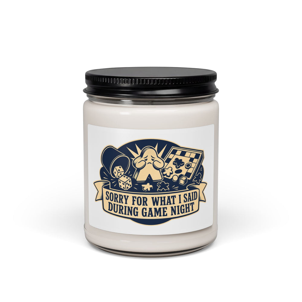 Sorry For What I Said During Game Night Candle