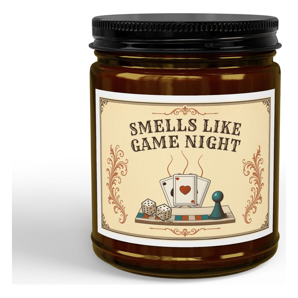 Smells Like Game Night Candle, Cozy Board Game Night Gift
