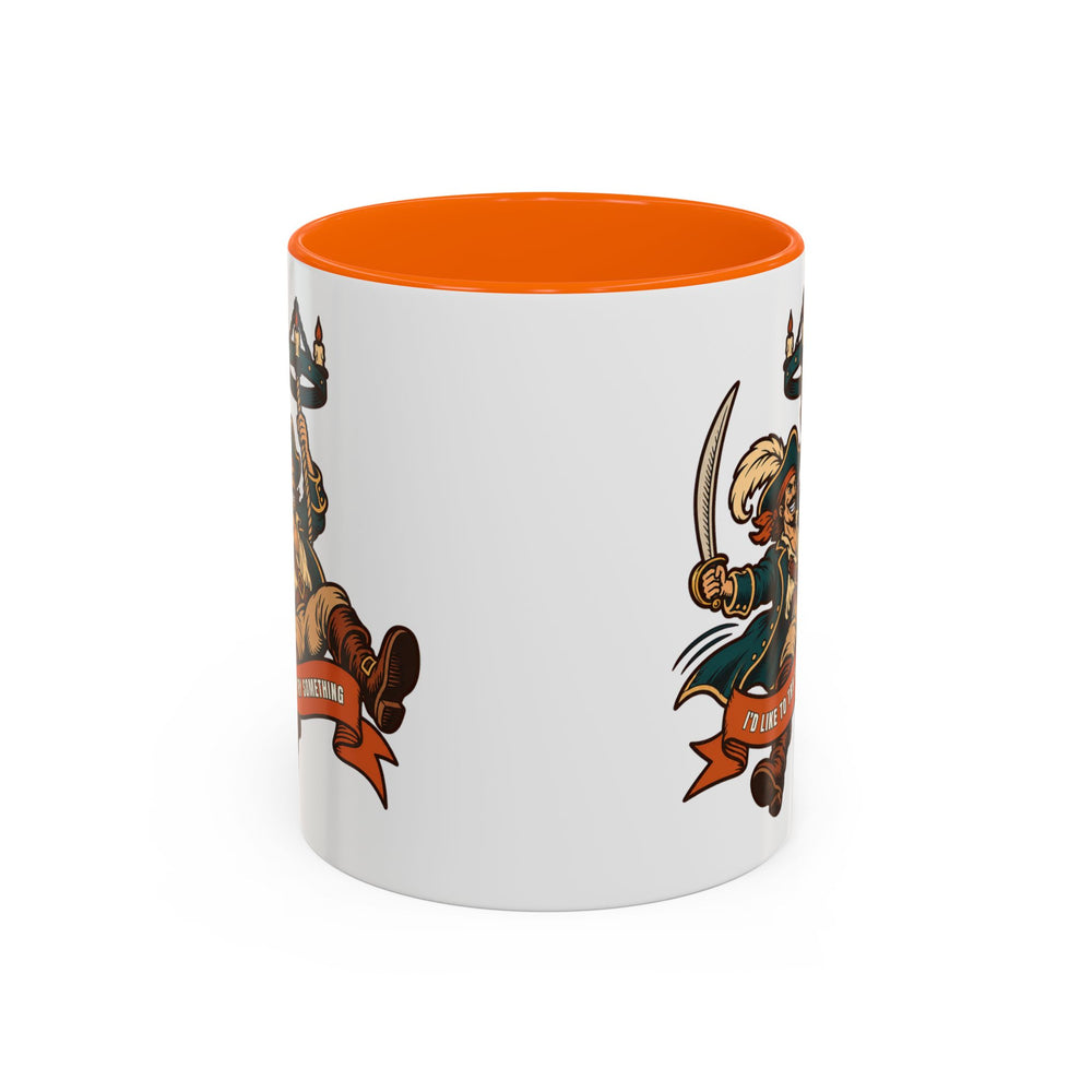 I'd Like to Try Something Mug, Funny Tabletop RPG Coffee Mug for Reckless Players