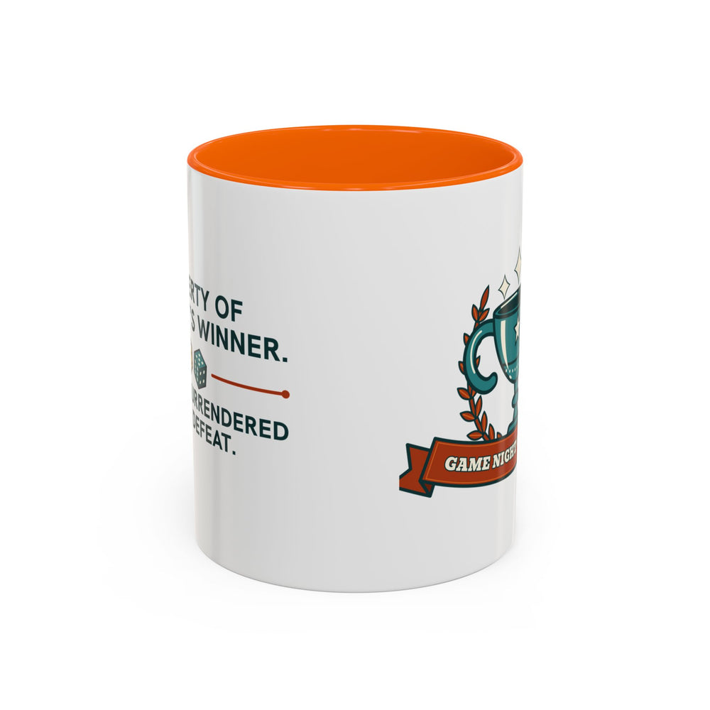 Game Night Trophy Mug, Game Night Champion Coffee Mug, Funny Board Game Winner Gift