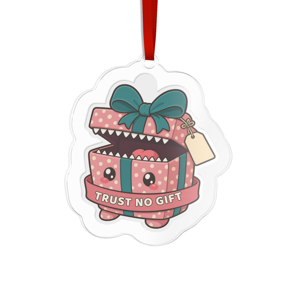 Mimic Christmas Ornament, Cute Trust No Gift Present Monster for RPG Players
