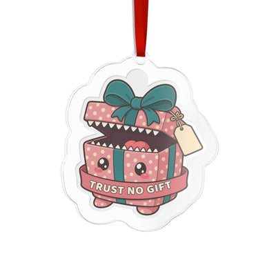Mimic Christmas Ornament, Cute Trust No Gift Present Monster for RPG Players